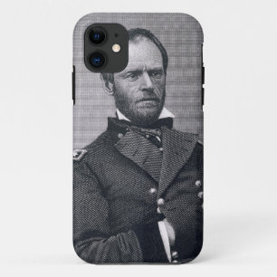 Etui iPhone Case-Mate Le Général William Tecumseh Sherman, gravé après a