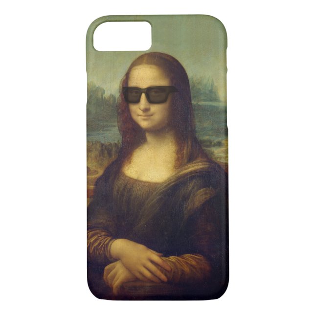 Coques Case-Mate iPhone Le hippie ombrage da Vinci Mona Lisa (Dos)