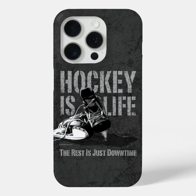 Coques Case-Mate iPhone Le hockey c'est la vie (Verso)