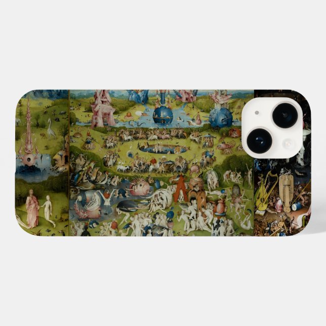 Coques Case-Mate iPhone Le Jardin des délices terrestres Hieronymus Bosch (Verso (horizontal))