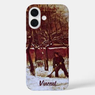 Coque Pour iPhone 16 Le jardin du presbytère à Nuenen par Vincent van G