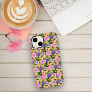 Coque Pour iPhone 14 Le Jardin Secret de la Houlque marine et des Lys