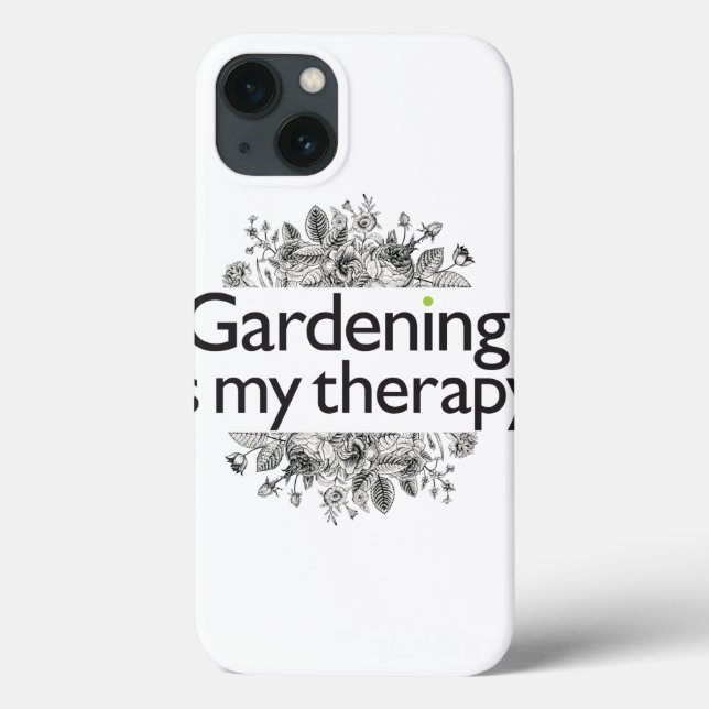 Coques Case-Mate iPhone Le jardinage est ma thérapie (Verso)
