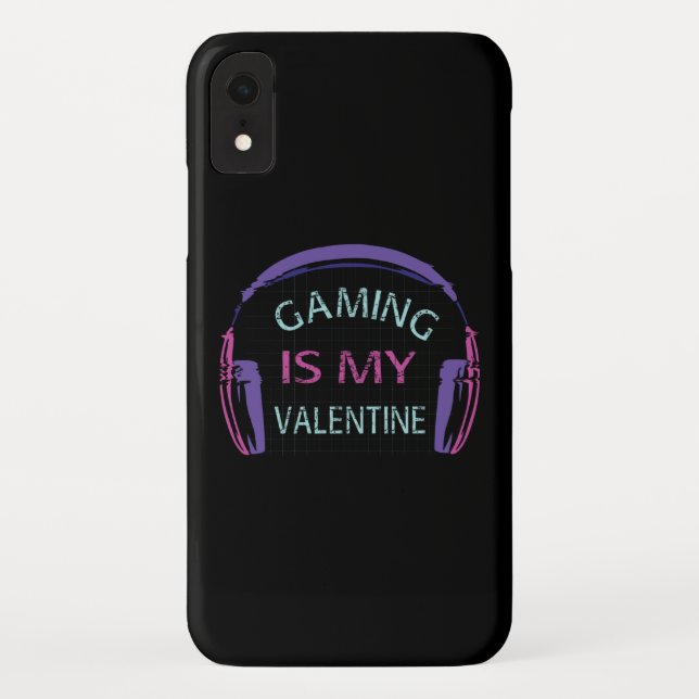 Coques Case-Mate iPhone Le jeu vidéo est mon Saint-Valentin (Dos)