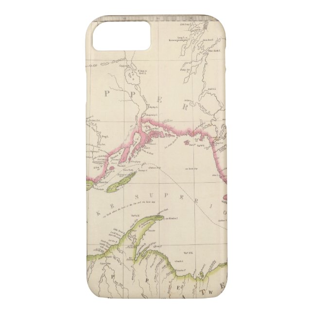 Coques Case-Mate iPhone Le lac Supérieur (Dos)