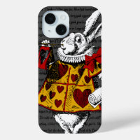 Le lapin blanc à peine Coque-coque iphone