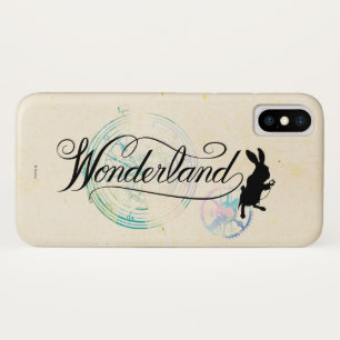 Coque iPhone X Le Lapin Blanc  Wonderland 2
