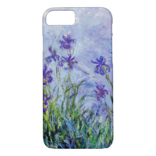 Coque iPhone 7 Le lilas de Claude Monet irise le bleu floral