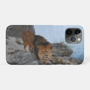 Case-Mate iPhone Case Le lion dans les montagnes (par Richard Friese)