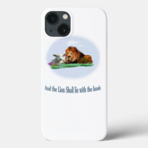 Etui iPhone 13 Le lion et l'agneau
