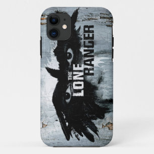 Coque iPhone 11 Le logo du Ranger solitaire avec masque