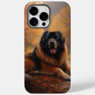 Coque Pour Pour iPhone 14 Pro Max Le Mastiff tibétain en automne les feuilles automn
