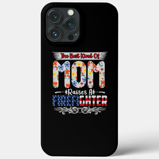 Coques Case-Mate iPhone Le Meilleur Genre De Maman Élève Un Pompier (Verso)