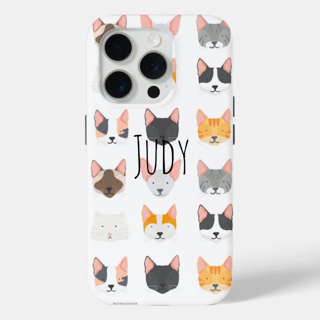 Coques Case-Mate iPhone Le Meow du chat personnalisé (Verso)