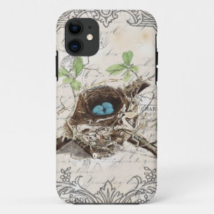 Coque Case-Mate Pour iPhone le merle botanique français d'éphémères eggs l