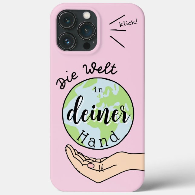 Coques Case-Mate iPhone Le monde dans ta main (Verso)