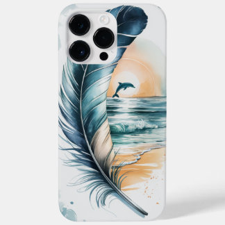 Coque Pour Pour iPhone 14 Pro Max Le monde enchanteur des plumes : la beauté du Na