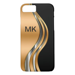 Coques Pour iPhone Le monogramme des hommes frais