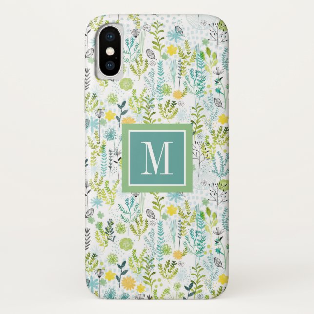 Coques Case-Mate iPhone Le monogramme | sauvage et modèlent librement (Dos)