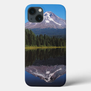 iPhone 13 Coque Le mont Hood reflété dans le lac