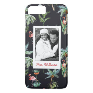 Etui iPhone Case-Mate Le motif   de paume d'aquarelle ajoutent votre