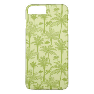 Coque iPhone 8 Plus/7 Plus Le Motif des palmiers verts