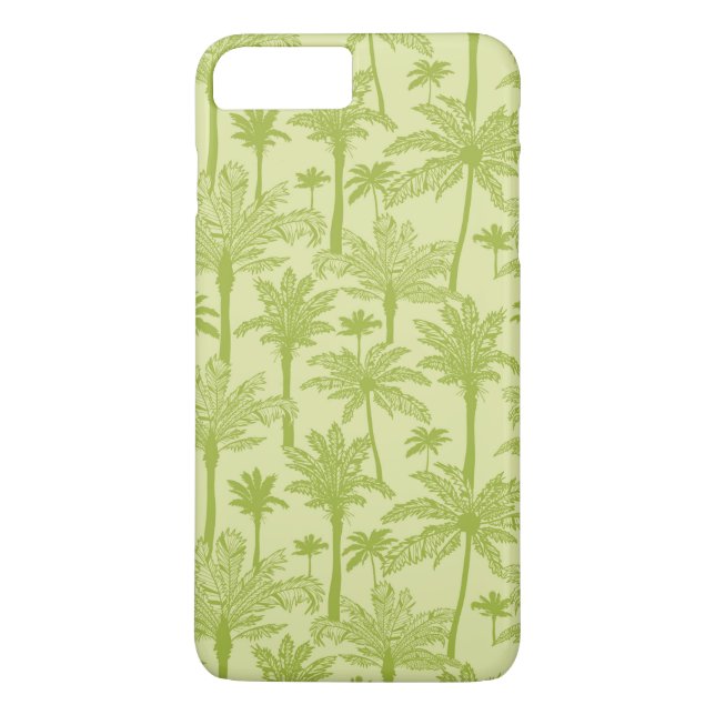 Coques Case-Mate iPhone Le Motif des palmiers verts (Dos)