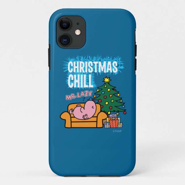 Coques Case-Mate iPhone Le Noël de M. Lazy (Dos)