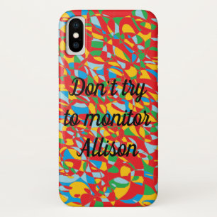 Case-Mate iPhone Case Le noir orphelin n'essayent pas de surveiller
