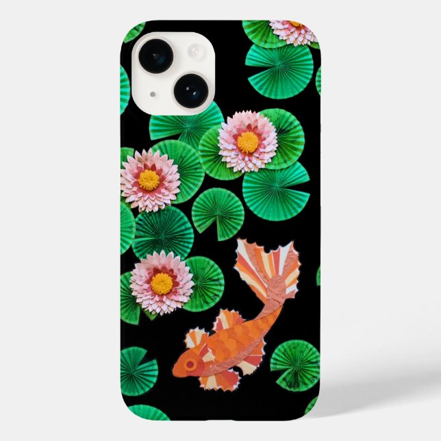 Coques Case-Mate iPhone Le papier Koi Pond (Verso)