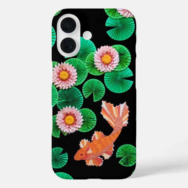 Coques Case-Mate iPhone Le papier Koi Pond (Verso)