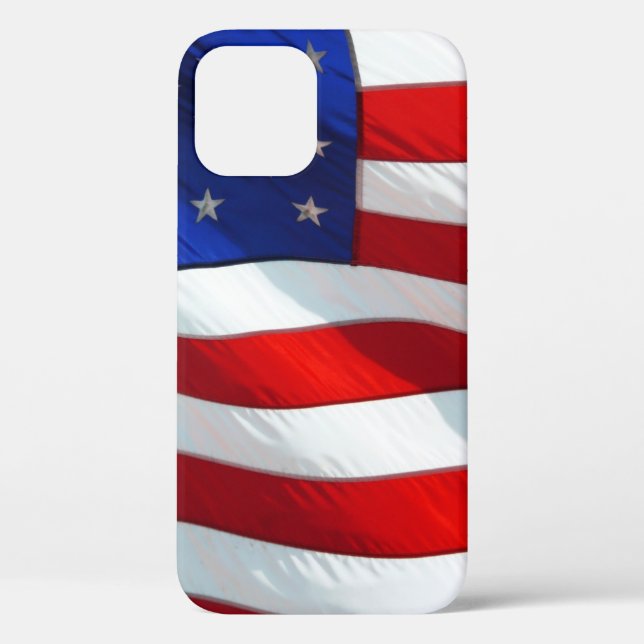 Coques Case-Mate iPhone Le patriotisme du drapeau américain (Verso)
