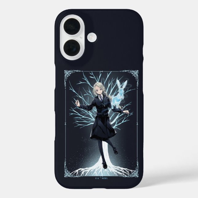 Coques Case-Mate iPhone Le Patronus lapin de Luna Lovegood (Verso)