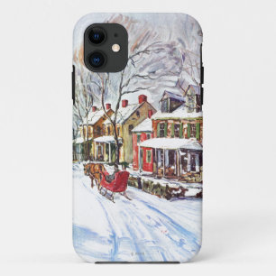 Coque iPhone 11 Le pays des merveilles d'hiver