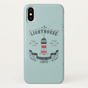 Etui iPhone Case-Mate Le phare me guident l'affiche à la maison