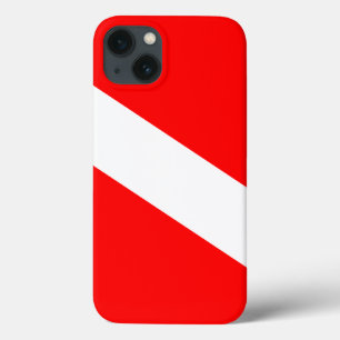 iPhone 13 Case Le plongeur diminuent vers le bas