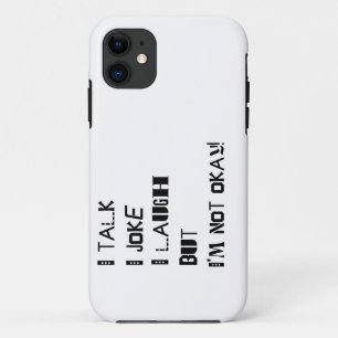 Case-Mate iPhone Case Le poids du rire - Sensibilisation à la santé ment