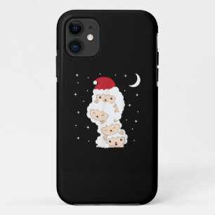 Case-Mate iPhone Case Le poison de Santa Claus Sheep Christmas Lamb Farm