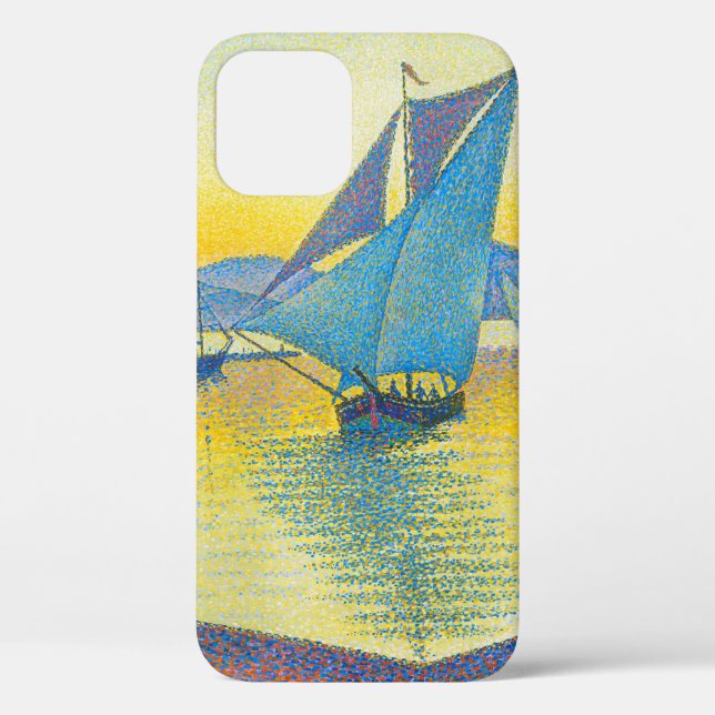 Coques Case-Mate iPhone Le port au coucher du soleil, Signac (Verso)