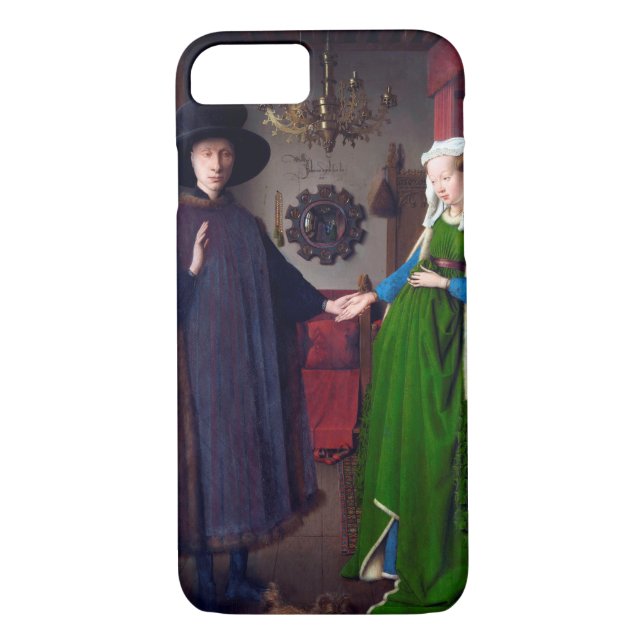 Coques Case-Mate iPhone Le portrait Arnolfini, Jan van Eyck (Dos)