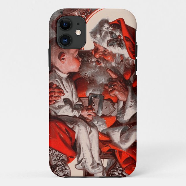 Coques Case-Mate iPhone Le recouvrement de Père Noël (Dos)