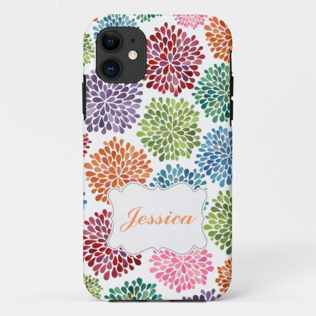 Coques Case-Mate iPhone Le ressort lumineux fleurit l'identification (Dos)