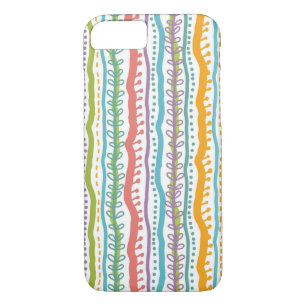 Coque Case-Mate Pour iPhone Le résumé barre le motif vertical