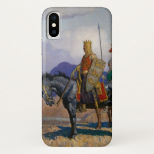 Case-Mate iPhone Case Le roi Edward voit la bataille c. 1921 par N.C. Wy