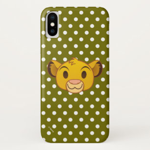 Coque iPhone X Le Roi Lion  Simba Emoji