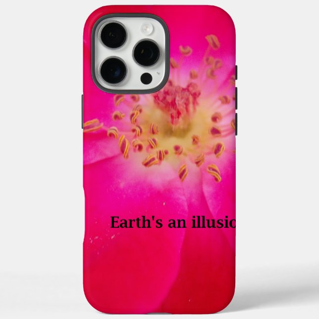 Coques Case-Mate iPhone Le Rose cosmique : la tromperie de la nature (Verso)