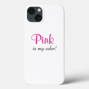 Case-Mate iPhone Case Le Rose Est Ma Couleur Mignonne Citation Fille