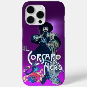 Coque iPhone 15 Pro Max LE ROSE NOIR pourpre