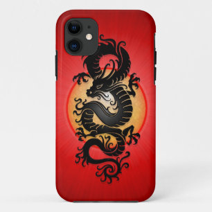 Etui iPhone Case-Mate Le rouge a éclaté le dragon chinois
