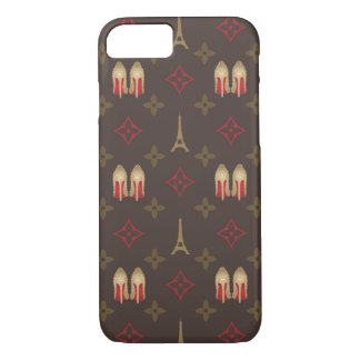 Etui iPhone Case-Mate Le rouge base le monogramme des talons BT de